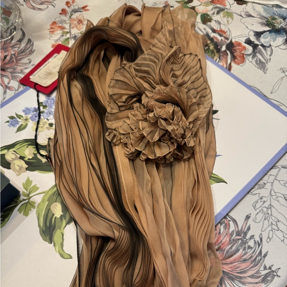Valentino Sheer Shawl